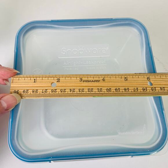 Snapware Total Solution Glass Food Storage Containers Set with Plastic Lids 3Pcs - Picture 6 of 9